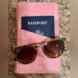 Pink Passport Wallet
